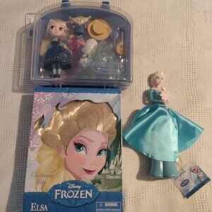 NEW-Disney's Frozen Elsa toys w/3 free puzzles